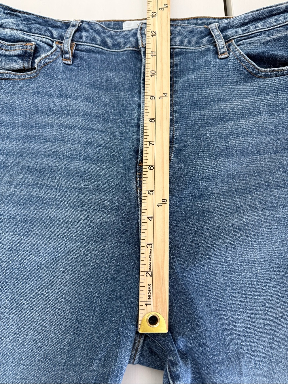 FRAME Le Crop Mini Bootcut Jeans 32 Bixby High Rise - Picture 7 of 8